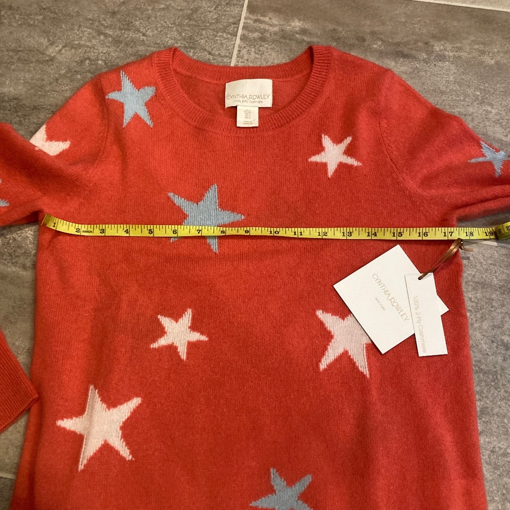 ⭐️Cashmere⭐️Star Sweater - Picture 8 of 11